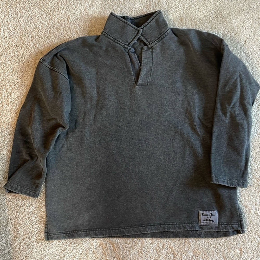 Sloppy Joe Collar 02 in Black Wash